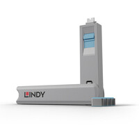 Lindy USB-C port blocker - Blau