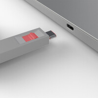 Lindy USB-C port blocker - Rot