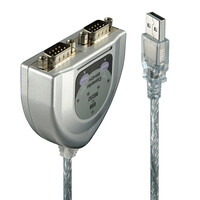 Lindy USB RS232 Konverter 2 Port - Kabel