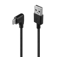 Lindy USB 2.0 Typ A an C Kabel 90° gewinkelt - Kabel...