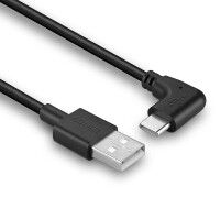 Lindy USB 2.0 Typ A an C Kabel 90° gewinkelt - Kabel - Digital/Daten