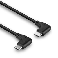Lindy USB 2.0 Typ C Kabel 2 x 90° gewinkelt - Kabel - Digital/Daten