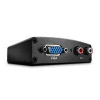 Lindy VGA & Audio to HDMI Converter - Videokonverter...