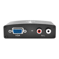 Lindy VGA & Audio to HDMI Converter - Videokonverter - VGA