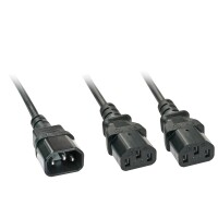 Lindy Netz-Splitter - IEC 320 EN 60320 C13 bis IEC 320 EN 60320 C14 - 2 m