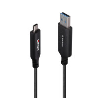 Lindy USB 3.2 Gen 1 Typ A an C Hybridkabel - Kabel -...