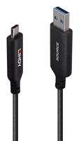 Lindy USB 3.2 Gen 1 Typ A an C Hybridkabel - Kabel - Digital/Daten