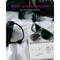 ICY BOX 2 Port USB 20 W Schnellladegerät für Mobilgeräte 1x Type-C Type-A