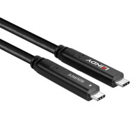 Lindy 43333 - 10 m - USB C - USB C - USB 3.2 Gen 1 (3.1 Gen 1) - Schwarz