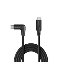 Lindy USB 3.2 Typ C Kabel 90 gewinkelt - Kabel -...