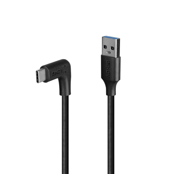 Lindy USB 3.2 Typ A an C Kabel 90 gewinkelt - Kabel - Digital/Daten