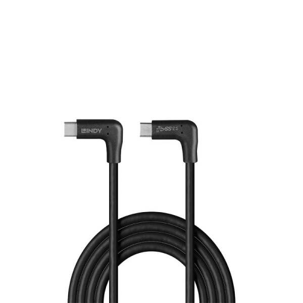 Lindy USB 3.2 Typ C Kabel 2 x 90 gewinkelt - Kabel - Digital/Daten