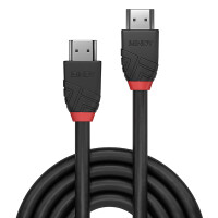 Lindy Black Line - HDMI mit Ethernetkabel - HDMI (M) bis...