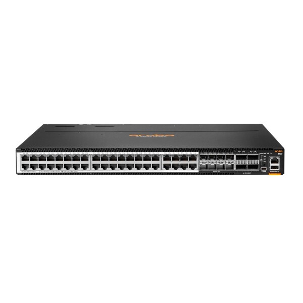 HPE Networking CX 8100 40x10G Base-T 8x10G SFP+ 4x40/100G QSFP28 FB 3Fan 2AC PSU - Managed - L3 - 10G Ethernet (100/1000/10000) - Rack-Einbau - 1U