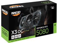 Inno3D GeForce RTX 5080 X3 OC - 16GB GDDR7, HDMI, 3x DP