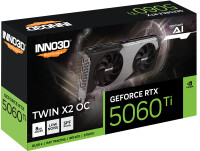 Inno3D GeForce RTX 5060 Ti Twin X2 OC GDDR7 - Grafikkarte...