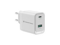 Conceptronic CARICATORE USB PD GaN a 2P da 45 W ALTHEA20W45 USB-C x 1 USB-a 1 QC