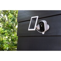 ARLO Essential 2K Outdoor Überwachungskamera & Solarpanel für den Außenbereich, 2er Set, IP-Sicherheitskamera, Innen & Außen, Kabellos, Decke/Wand, Weiß, Bullet (shape)