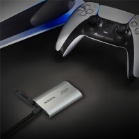 ADATA SD810 4 TB, Externe SSD (silber, USB-C 3.2 Gen 2x2...