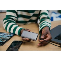 Verbatim TurboMetal SSD USB4 1TB, 1 TB, USB Typ-C, USB4 Gen 2x2, 3700 MB/s, 40 Gbit/s, Silber