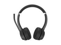 Conceptronic POLONA04B Bluetooth-Stereo-Headset - Verkabelt & Kabellos - Anrufe/Musik - 170 g - Kopfhörer - Schwarz