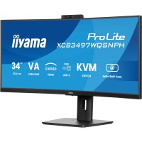Iiyama TFT XCB3497WQSNPH VA 34//2xHDMI/DP/USB-C/curved - Flachbildschirm (TFT/LCD) - 86,4 cm