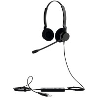 Jabra Biz 2300 Duo / Mono - Kabelgebunden - Büro/Callcenter - 150 - 4500 Hz - 68 g - Kopfhörer - Schwarz
