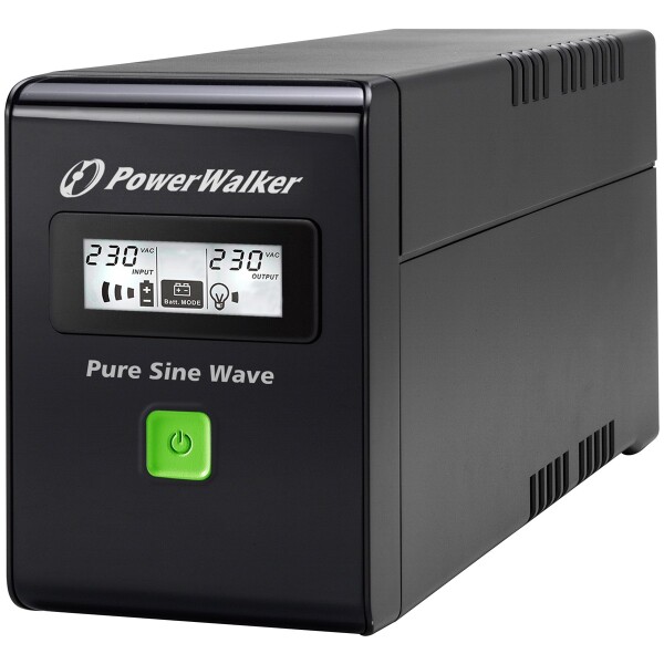 BlueWalker PowerWalker VI 600 SW, Line-Interaktiv, 0,6 kVA, 360 W, 162 V, 290 V, 220 V
