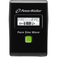 BlueWalker PowerWalker VI 600 SW, Line-Interaktiv, 0,6 kVA, 360 W, 162 V, 290 V, 220 V