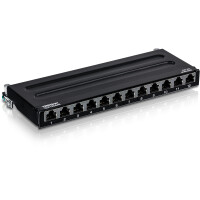 TRENDnet TC-P12C6AS, 10 Gigabit Ethernet, RJ-45, Gold,...