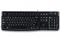 Logitech K120 - Kabelgebunden - USB - QWERTZ - Schwarz