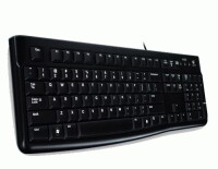 Logitech K120 - Kabelgebunden - USB - QWERTZ - Schwarz