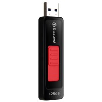 Transcend JetFlash elite JetFlash 760 - 128GB - 128 GB - USB Typ-A - 3.2 Gen 1 (3.1 Gen 1) - Dia - 12 g - Schwarz - Rot