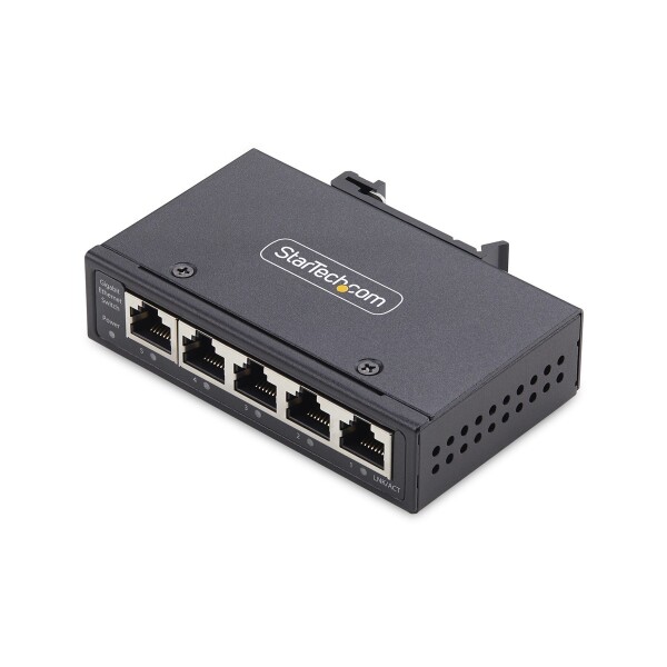 StarTech.com Unmanaged Industrial Ethernet Switch - Switch - 1 Gbps
