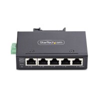 StarTech.com Unmanaged Industrial Ethernet Switch - Switch - 1 Gbps