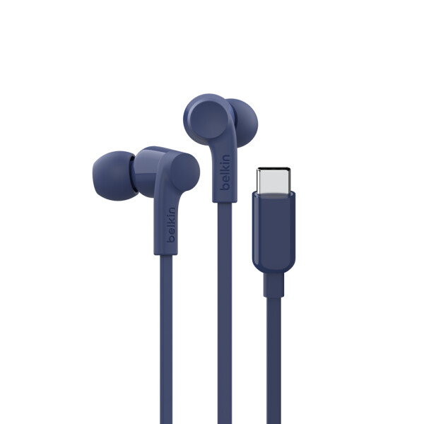 Belkin USB-C EARBUDS W/ADJUSTABLE BLUE - Kopfhörer