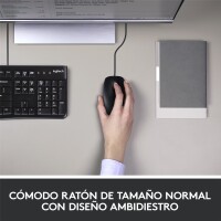Logitech Desktop MK120 - Tastatur-und-Maus-Set - USB
