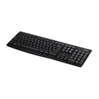 Logitech K270 - Volle Größe (100%) - Kabellos - RF Wireless - QWERTY - Schwarz