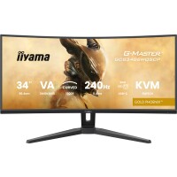 Iiyama TFT GCB3486WQSCP VA 34//2xHDMI/DP/USB-C/curved - Flachbildschirm (TFT/LCD) - 86,4 cm