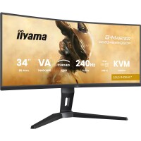 Iiyama TFT GCB3486WQSCP VA 34//2xHDMI/DP/USB-C/curved - Flachbildschirm (TFT/LCD) - 86,4 cm
