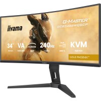 Iiyama TFT GCB3486WQSCP VA 34//2xHDMI/DP/USB-C/curved - Flachbildschirm (TFT/LCD) - 86,4 cm