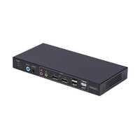 StarTech.com Dual-Monitor DisplayPort KVM - Switch - 0,48 Gbps