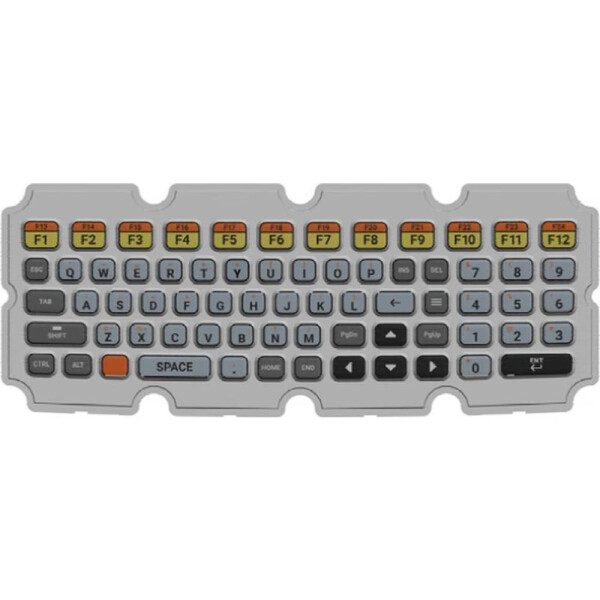 Zebra VC83KYBD-QW-SP-01 - Tastatur - Zebra - VC8300 - Mehrfarbig - Elastomer - 1 Stück(e)