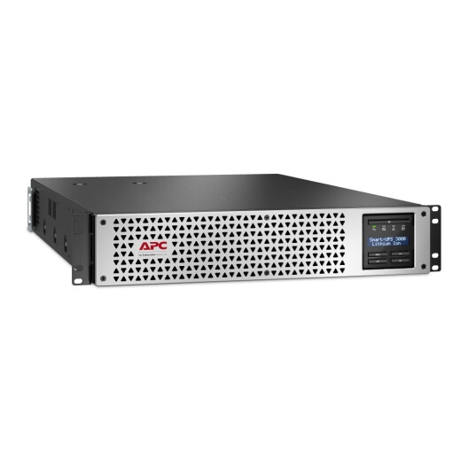 APC Smart-UPS Li-ion SMTL3000RMI2UC – 8xC13 & 1xC19, Rackmount 2U, SmartConnect, 3000VA, Line-Interaktiv, 3 kVA, 2700 W, Sine, 160 V, 286 V