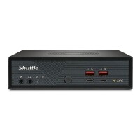 Shuttle Barebone slim DN11H7 U-155H/DDR5/black - Barebone...