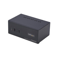 StarTech.com Dual-Monitor DisplayPort en HDMI KVM Switch...