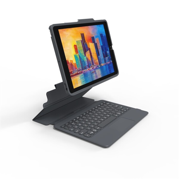 ZAGG Pro Keys - QWERTZ - Deutsch - Trackpad - Apple - 10.2-inch iPad (7th & 8th gen.) - Schwarz