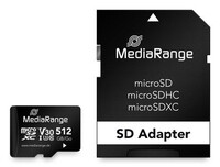 MEDIARANGE SD MicroSD Card UHS-1 Cl.10 inkl. Adapter - Micro SD