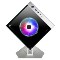 AZZA CUBE MINI 805 - Cube - PC - Silber - Mini-ATX -...