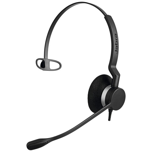 Jabra Biz 2300 Duo / Mono, Kabelgebunden, Büro/Callcenter, 150 - 6800 Hz, 49 g, Kopfhörer, Schwarz